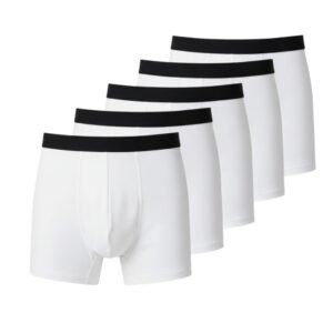 BOXER ALGODON LICRADO CABALLERO BLANCO